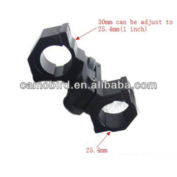 30(25)mm adjustable Mount for ND30 Genetics Laser as Scope Mount